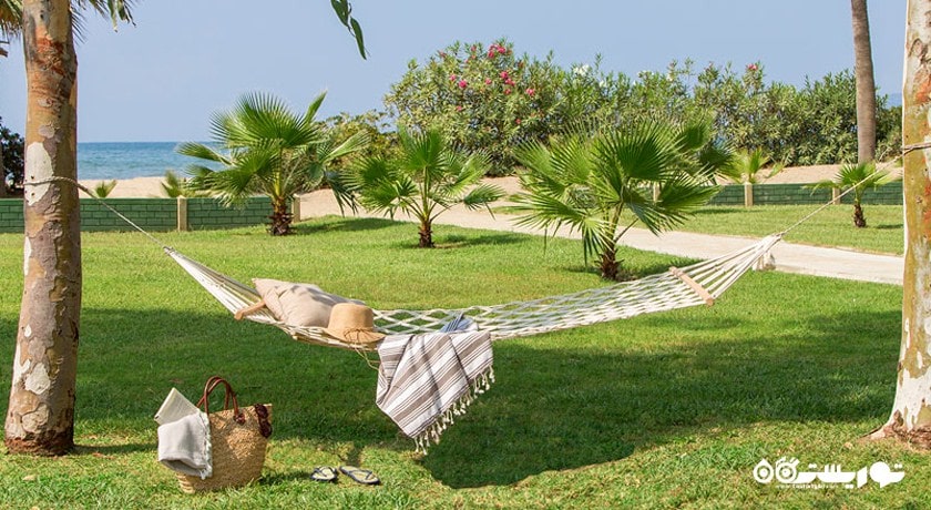 تخت مخصوص استراحت در فضای سبز